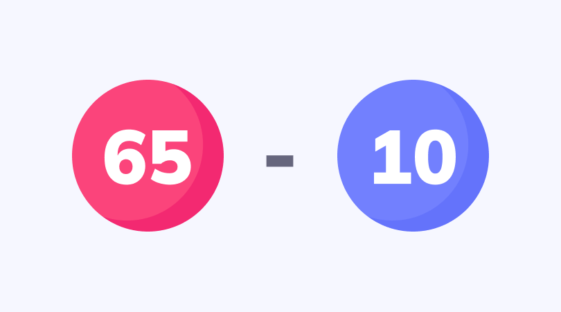 Illustration for Subtracting 1s and 10s