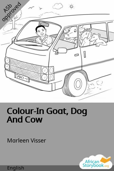 Cover of Colour-In Goat, Dog And Cow