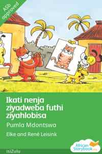 Illustration for Ikati nenja ziyadweba futhi ziyahlobisa