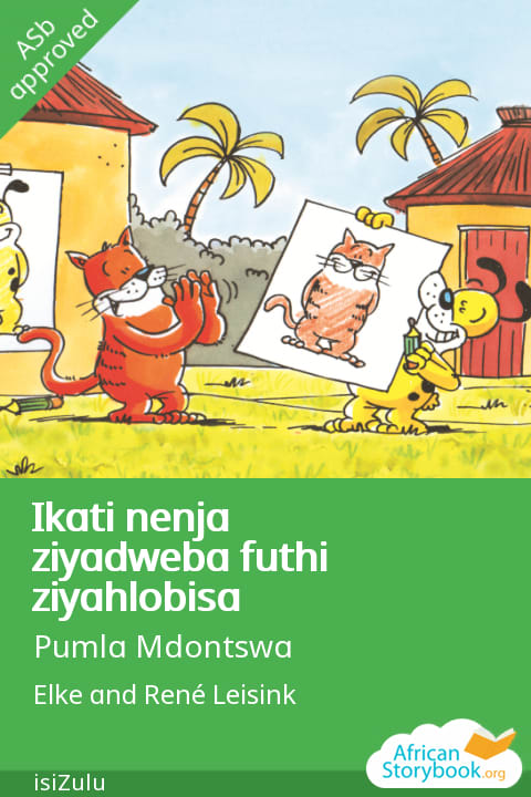 Ikati nenja ziyadweba futhi ziyahlobisa cover