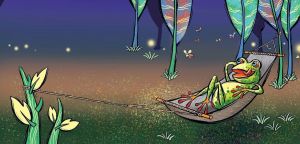 Frog’s Bright Idea