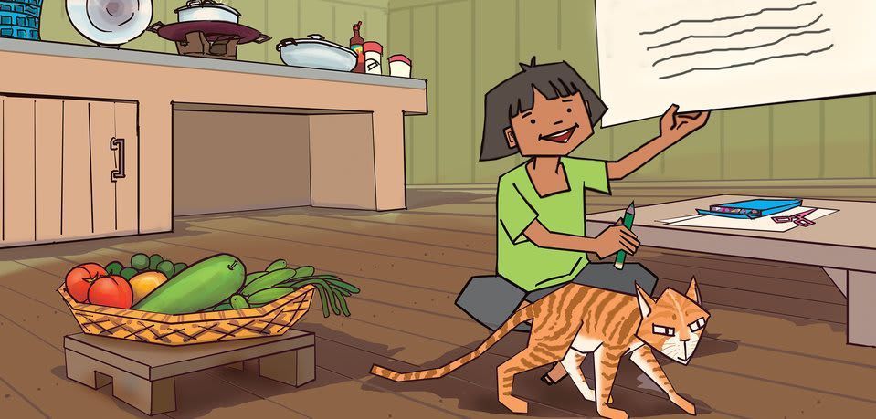Cover of Drawing My Cat