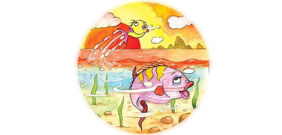 Cover of Plek Plok, the Lucky Little Fish