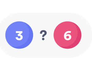 Compare numbers within 10 1