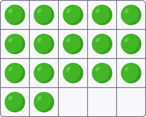 Subtraction with numbers between 0 – 20