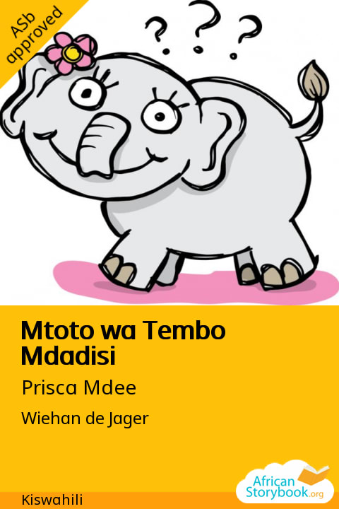 Mtoto wa Tembo Mdadisi cover
