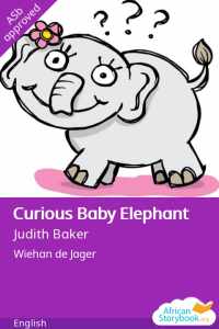 Illustration for La Elefante Bebé Curiosa