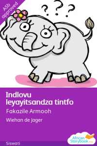 Illustration for Indlovu leyayitsandza tintfo