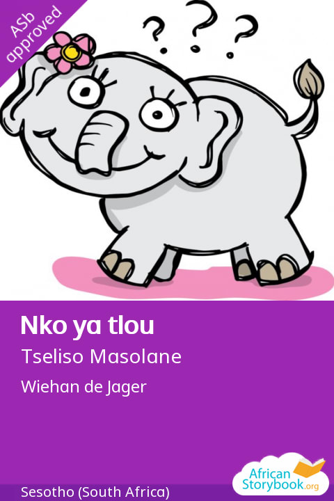 Cover of Nko ya tlou, a Sesotho picture book