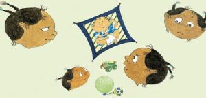 Illustration for La bebé de la tía Jui