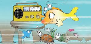 Illustration for मछली ने समाचार सुने