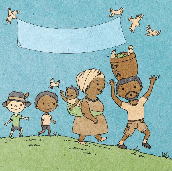 Cover of Hari Yang Indah, a Indonesian picture book