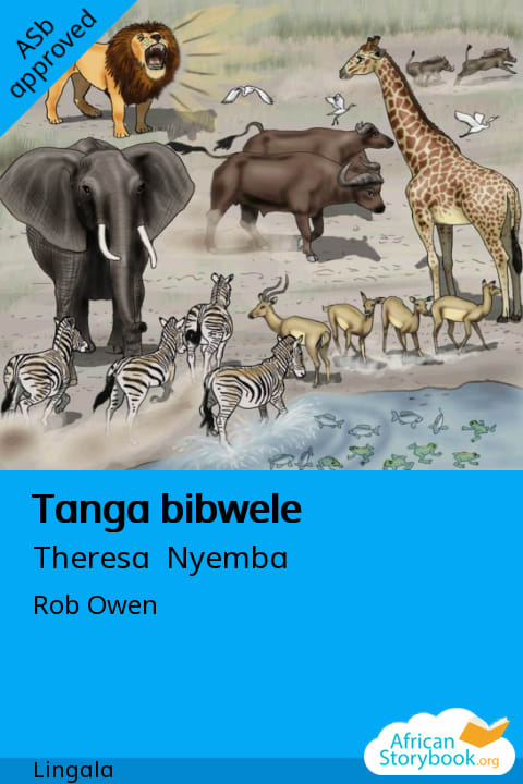 Cover of Tanga bibwele, a Lingala picture book