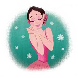 नाच्‍ने केटीको कथा