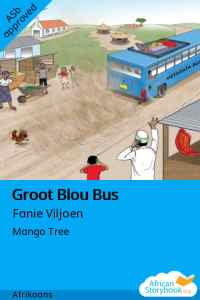 Illustration for Groot Blou Bus