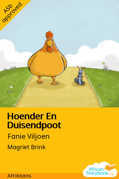 Cover of Hoender En Duisendpoot, a Afrikaans picture book