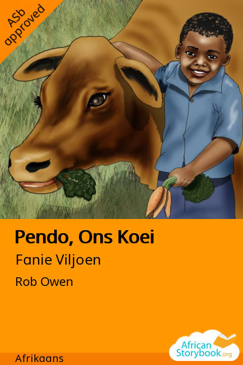 Cover of Pendo, Ons Koei, a Afrikaans picture book