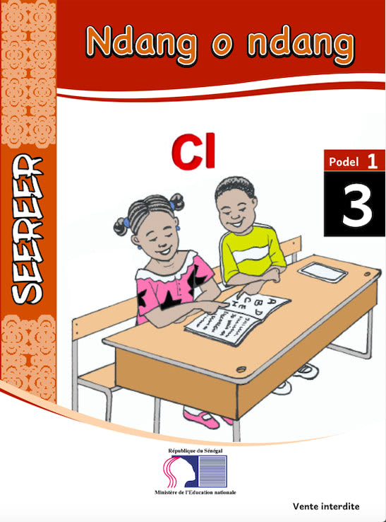 Ndang o ndang 1-3 Seereer cover