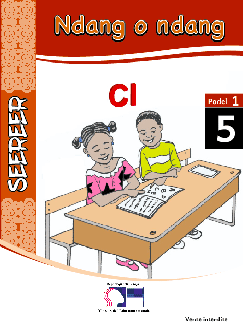Ndang o ndang 1-5 Seereer cover