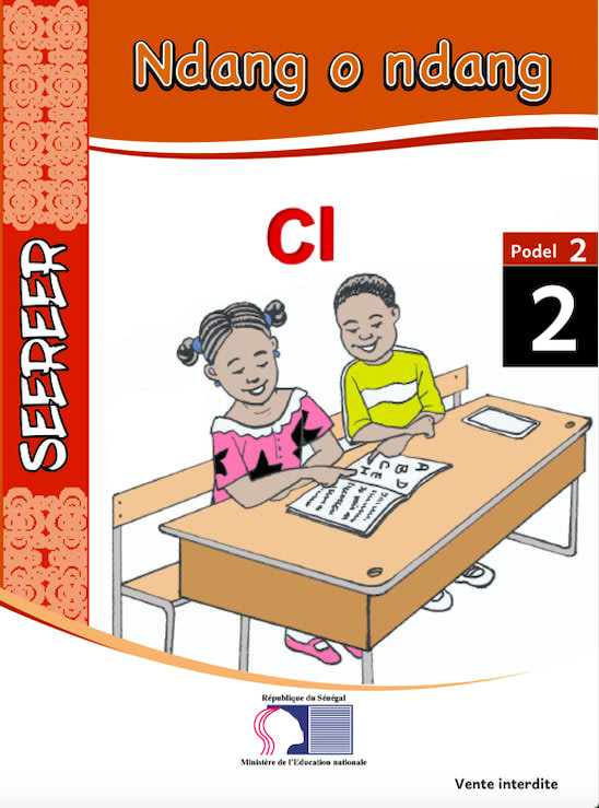 Cover of Ndang o ndang 2-2 Seereer, a Seereer picture book