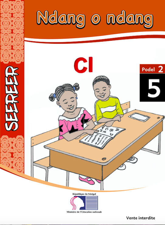 Cover of Ndang o ndang 2-5 Seereer, a Seereer picture book