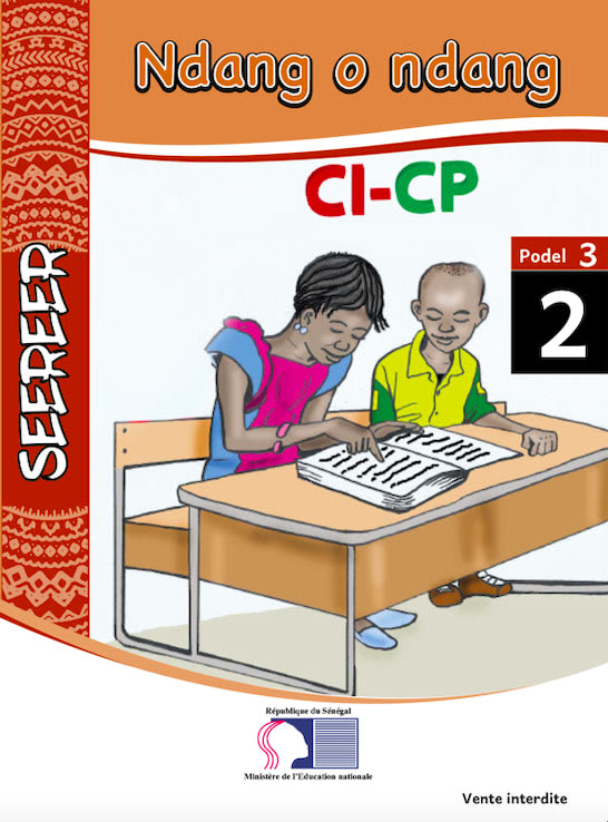 Cover of Ndang o ndang 3-2 Seereer, a Seereer picture book