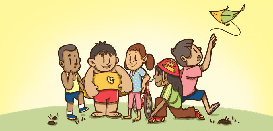 Cover of Tiyeni tisewere, a Nyanja picture book