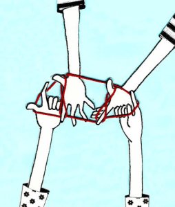 ສາຍເຊືອກສີແດງເສັ້ນນ້ອຍ