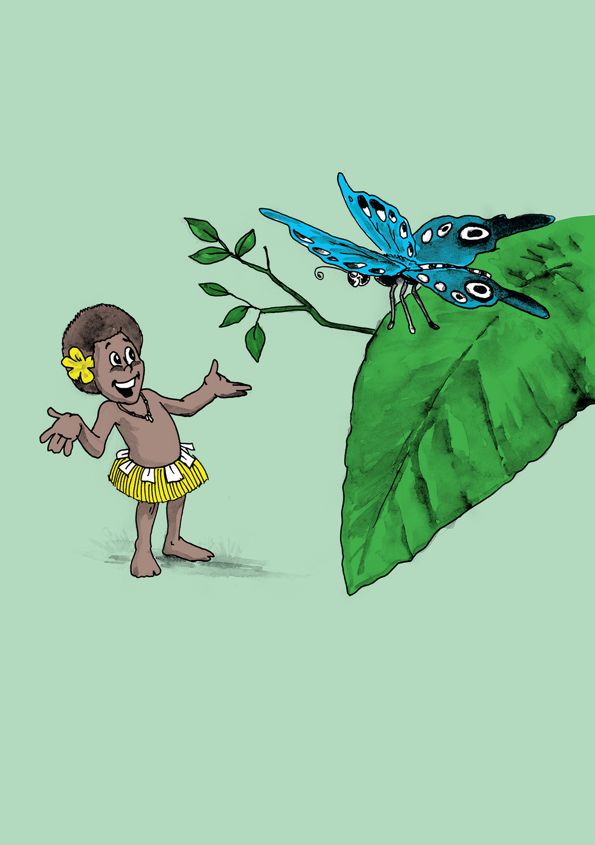 Cover of Namb buu laro, a Enga picture book
