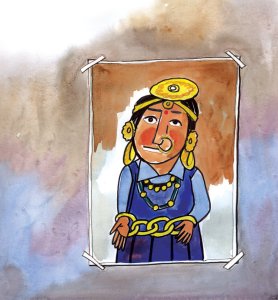 Illustration for चमेलिला बास्ना