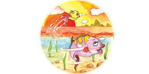 Illustration for Плек Плок - маленькая везучая рыбка