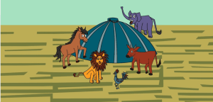 همه نان می‌خورند.