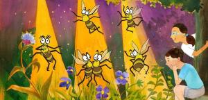 Illustration for Vì sao ong kêu vo ve