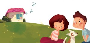 Illustration for Đừng làm em bé thức giấc