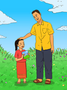 ພໍ່່ຕູ້ໃຈດີ