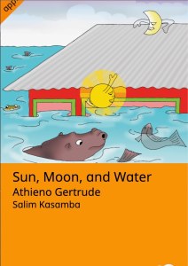 Illustration for Sun, moon and water