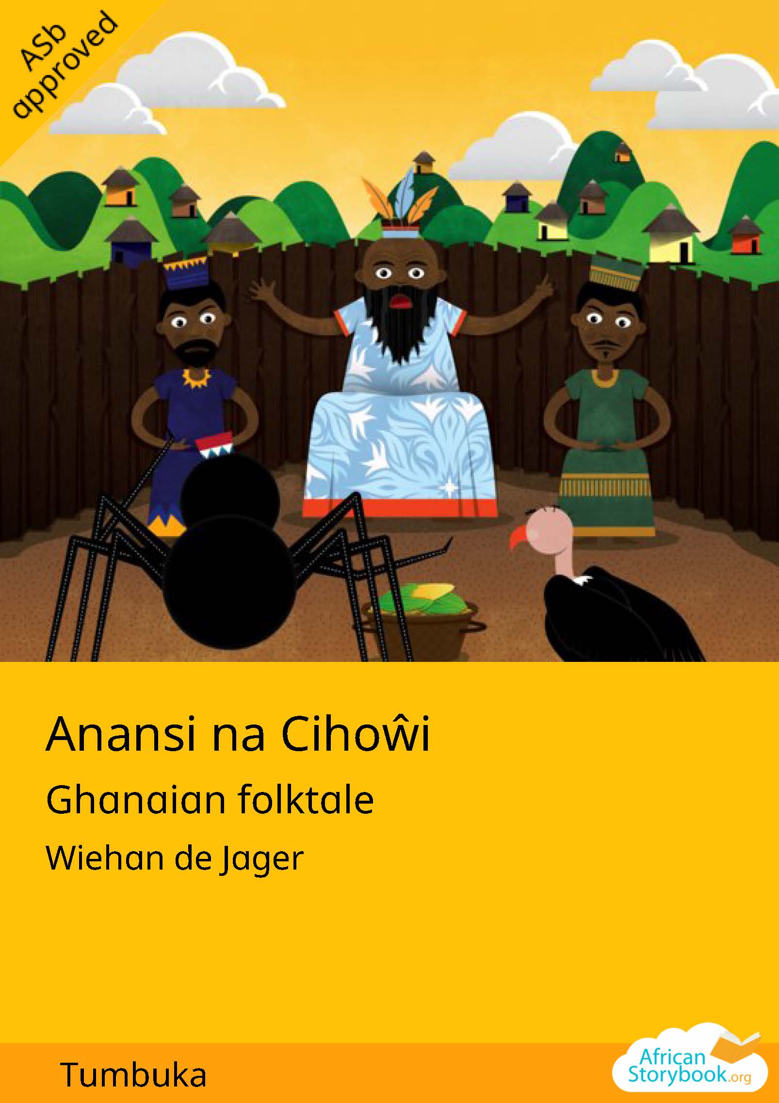 Anansi na Cihoŵi cover