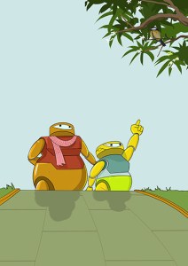 बगैंचामा हिंडिरहँदा