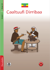 Illustration for Caaltuufi Dirribaa