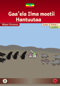 Illustration for Gaa'ela Ilma Mootii Hantuutaa