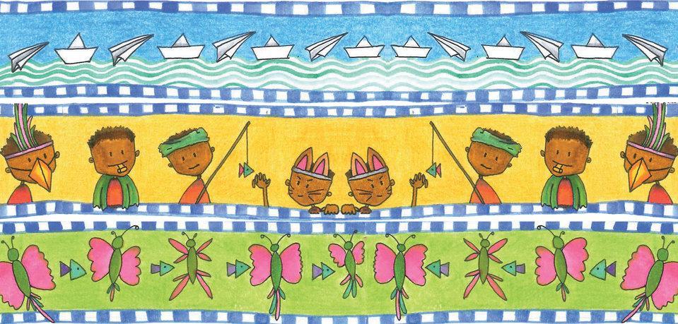 Cover of Cur muôx pênhr xưv uô tâu ntâu zangv!, a Mong picture book