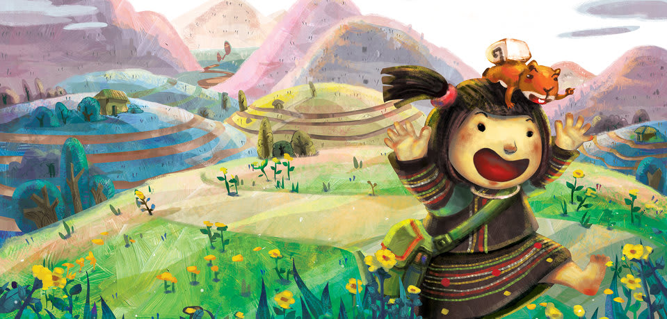 Cover of Prok tât ngih nti, a Mnong picture book