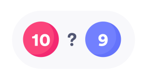Comparer les chiffres de 0 à 10 – 2ème partie