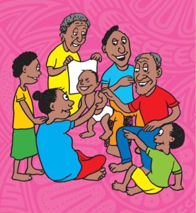 Illustration for ကျွန်တော်၊ ကျွန်မတို့ရဲ့ မိသားစုလေး