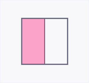 Equal parts of rectangles