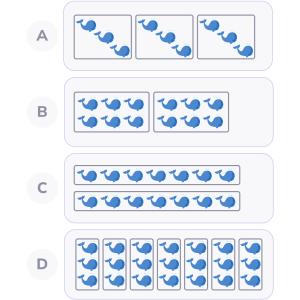 Represent the commutative property of multiplication