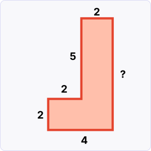 Find a missing side length when given perimeter