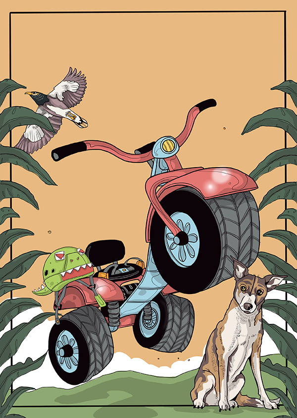 Cover of Tomasi's Terrific Trike