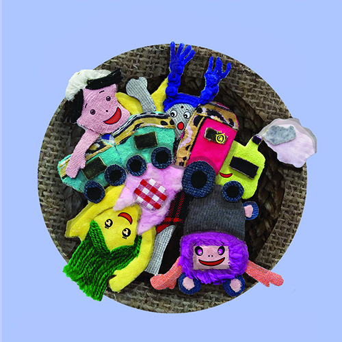 Cover of The Crowded Toy Basket