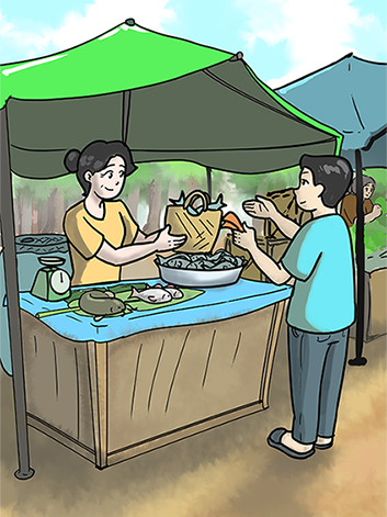 Cover of My Aunt Sells Fish